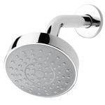 Foreno Chrome Shower Rose - Suitable for All Pressure