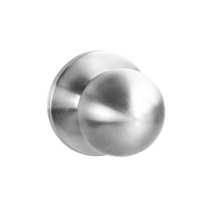 Delf Satin Chrome Valencia Dummy Knob Set