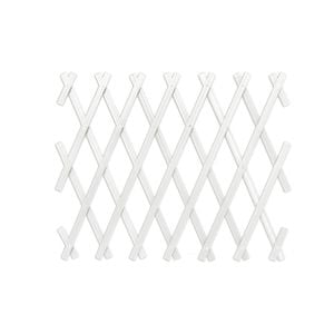 Jack 1m x 2m X-pand White Plastic Trellis