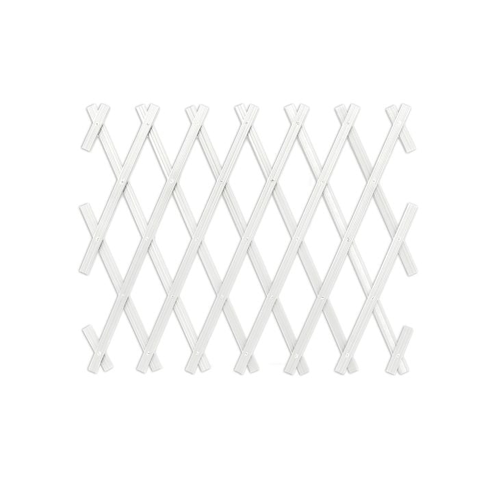 Jack 1m x 2m X-pand White Plastic Trellis