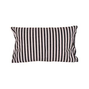 Maine & Crawford Macha 50x30cm Cotton Stripe Cushion - Black/White