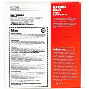 Ilford ID-11 Film Developer (Powder) for Black & White Film - Makes 1 Litre