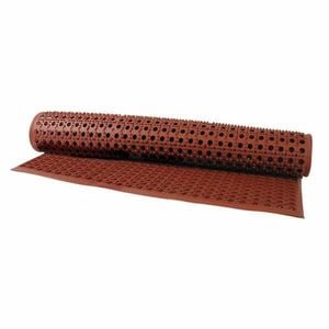 Commercial Anti Fatigue Rubber Safety Floor Mat 1550x930mm Terracotta