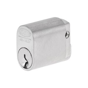 Lockwood Satin Chrome 575 Series Oval Cylinder