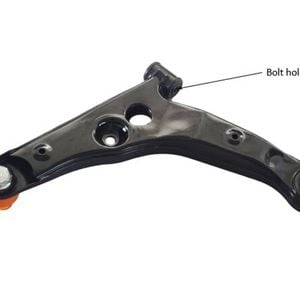 Front Lower Control Arm RHS Fit For Mitsubishi Lancer CG CH 07/2002-08/2007 Bolt Hole 12mm