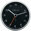 NeXtime 9cm Black Company Alarm Clock