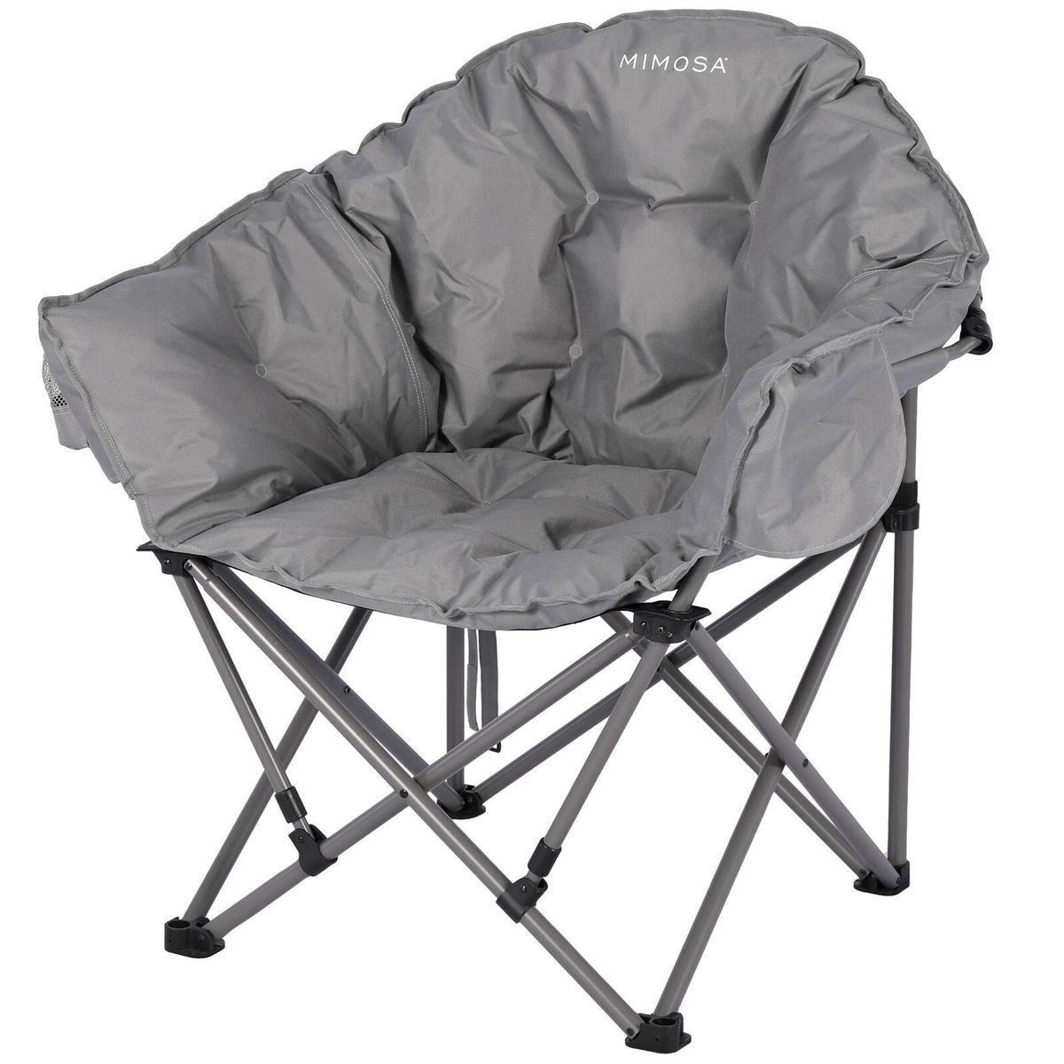 Mimosa Ultra Comfort Grey Moon Camping Chair Bunnings Australia