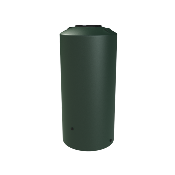 Melro Tanks 1000L Heritage Green Round 1005 Poly Water Tank
