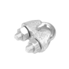 Pinnacle 5mm Galvanised Wire Rope Grip PK2
