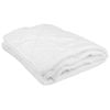 Bambury Villa Queen Basic Fully Fitted Soft Mattress Protector White