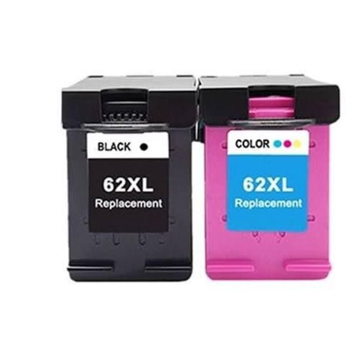 2x Compatible Ink Cartridges 62xl For Hp Envy 5540 5542 5640 5642 7640 7643
