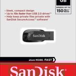 SanDisk USB 3.0 Flash Drive 256GB Ultra Shift PC Mac Memory Stick 100MB/s SDCZ410-256G