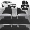 6D Diamond Car Floor Mats for BMW X5 2013-2018-Ultimate Set-Black-Outback GT