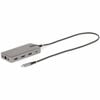 Startech.com Usb-c Triple-monitor Multiport Adapter, Hdmi & Displayport, 3x 10gbps Usb Hub, Pd Pass-through, Gbe, Travel Docking