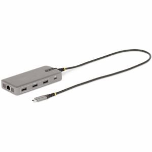 Startech.com Usb-c Triple-monitor Multiport Adapter, Hdmi & Displayport, 3x 10gbps Usb Hub, Pd Pass-through, Gbe, Travel Docking