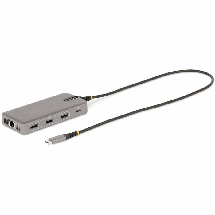 Startech.com Usb-c Triple-monitor Multiport Adapter, Hdmi & Displayport, 3x 10gbps Usb Hub, Pd Pass-through, Gbe, Travel Docking