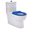 Johnson Suisse White P/S Trap Back To Wall Rimless Special Needs Toilet Suite