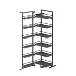 Kaboodle 600mm Swing Pantry Pullout 6 Tier Solid Shelf