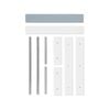 Kaboodle 600mm Danish Blue Tall Oven Tower Pack