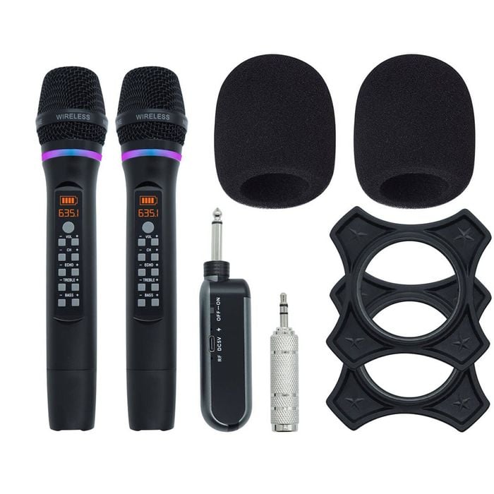 Precision Audio Twin Wireless Microphone System