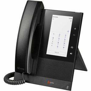 Poly Ccx 400 Ip Phone - Corded - Corded - Desktop, Wall Mountable - Black - 24 X Total Line - Voip