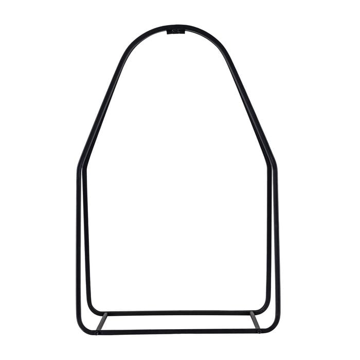 Glow 43.5 x 66.5 cm Arden Black Steel Wood Storage