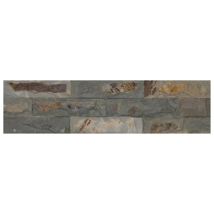 Decor8 Tiles 600 x 150mm Moresby Large Panel Stone - 6 Pack
