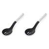 2PK KitchenAid Classic Slotted Nylon Spoon/Kitchen Utensil Porcelain White