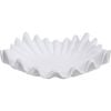 LVD Stoneware Decorative Bowl Elle Home/Room Tabletop Decor 32.5cm White