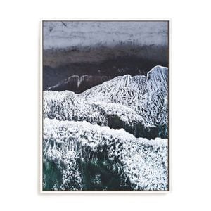 Artey | From Above 5 - Framed Canvas - White Frame - 60 x 80cm