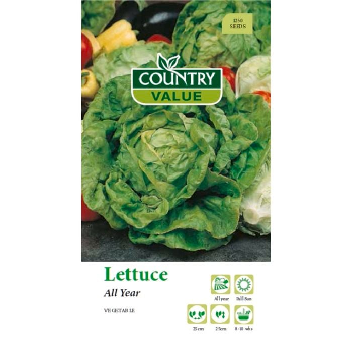 Country Value Seed Lettuce All Year