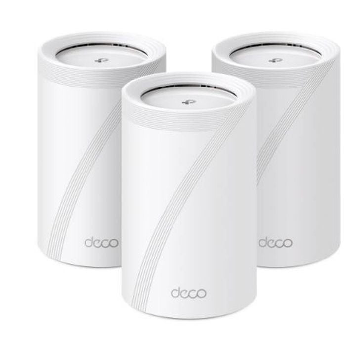 Tp-link Deco Be65(3-pack) Be11000 Whole Home Mesh Wi-fi 7 System , 574 Mbps At 2.4 Ghz + 4320 Mbps At 5 Ghz + 5760 Mbps