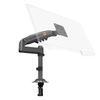 North Bayou Desktop Monitor Pole Mount Gas Strut Arm 17"-30" Up To 9 Kg H100 - Black
