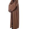 Hooded Boys Brown Jedi Costume Robe - One Size