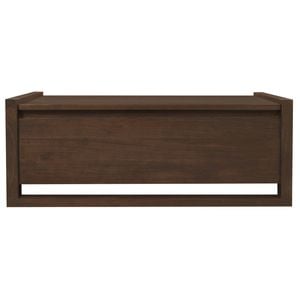 Jasper Blanket Box/Storage Bench (Walnut)