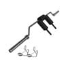 220Cm - 22Kg Olympic Safety Squat Shrugs Barbell Bar - 2 Free Spring Collars