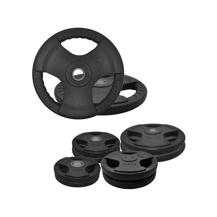100kg Olympic Weight Plate - 2.5kg x 2+ 5kg x 2+ 7.5kg x 2+ 15kg x 2+ 20kg x 2