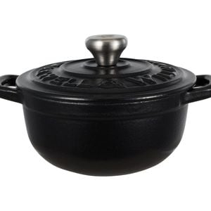 Maxwell & Williams Cast Iron Cocotte Black 260ml Cookware 9.5cm