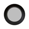 SSH COLLECTION ZANDRA 61CM WIDE ROUND WALL MIRROR - BLACK