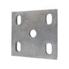 Sunrise Fish Plate Galvanised 8mm Slotted Suit 60mm Spring - Fp60708g