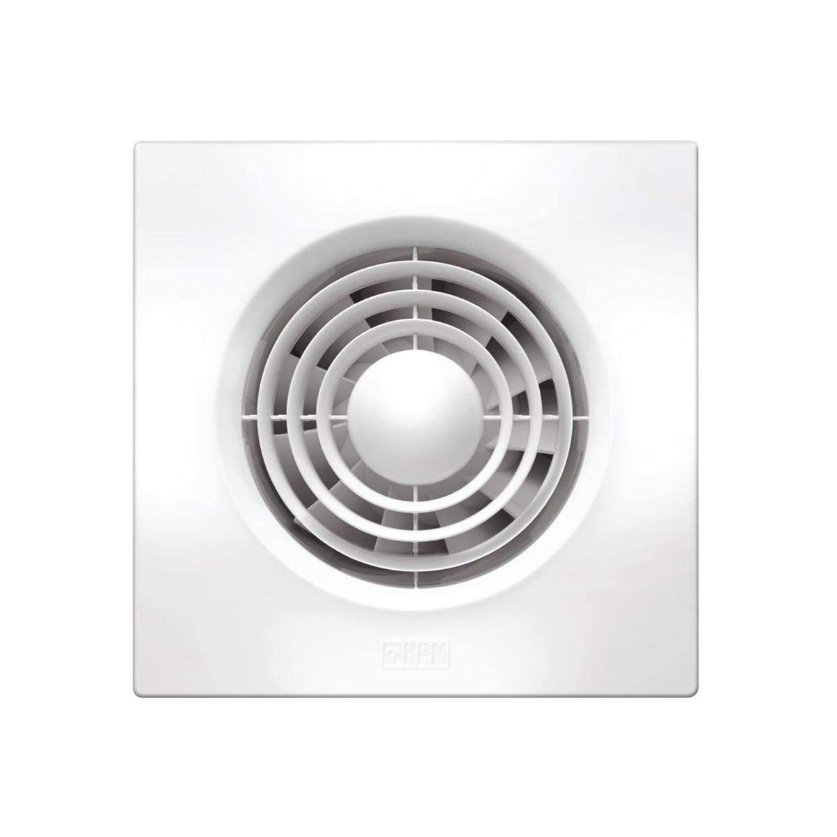HPM 100mm Square Slimline Wall Exhaust Fan Bunnings Australia