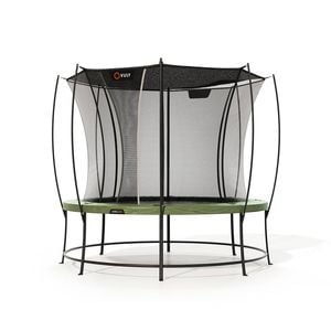 VULY Ultra 2 Pro Medium 12ft Trampoline with Enclosure - Round Kids Trampolines Bundle With Shade Cover