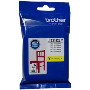 Brother LC3319XL Yellow Ink Cart (up to 1500 pages)