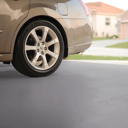 Beautify
  and protect your concrete floor – Concrete & Garage Floor Paint
  Battleship Grey.