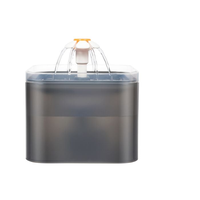 Yes4pets Automatic Electric Pet Water Fountain Dog Cat Water Feeder Bowl Dispenser W Led Black