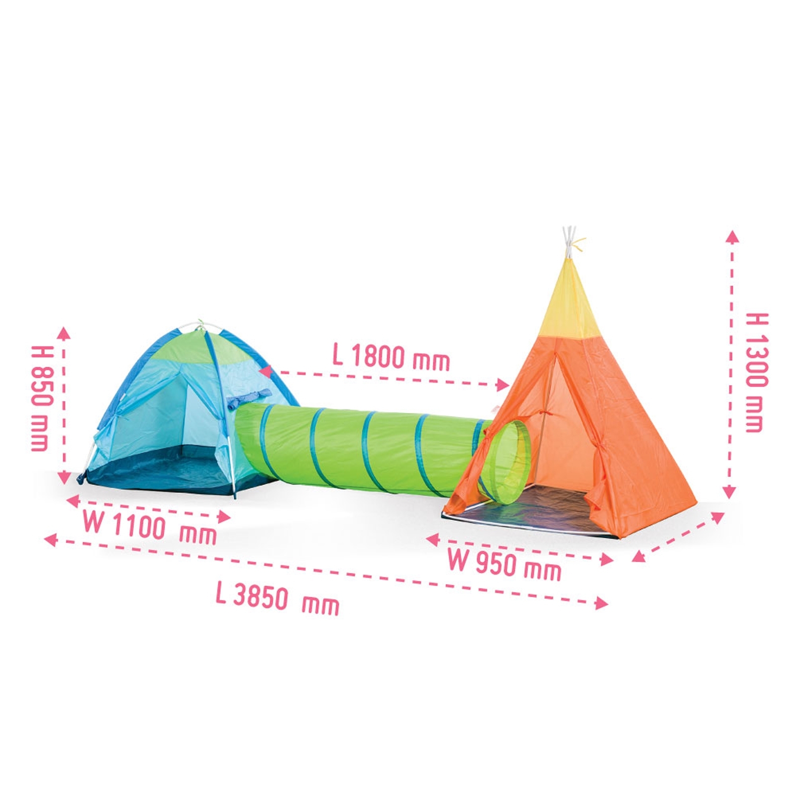 Teepee tent bunnings sales