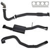 Ignite Exhausts Turbo Back For Nissan Gu Patrol 4.2l Turbo Diesel Wagon 3" Muffler 409 Stainless Steel