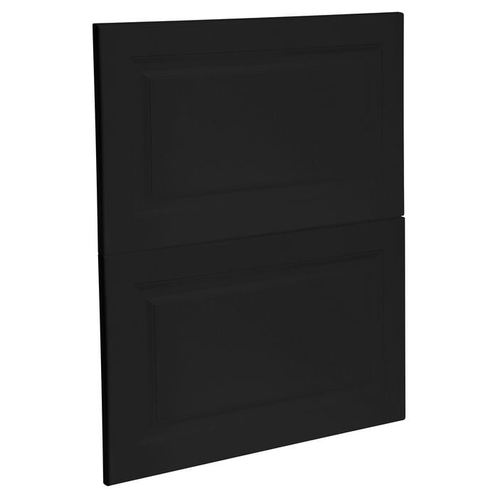 Kaboodle 600mm Black Olive Heritage 2 Drawer Panels