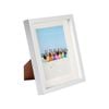 Nicola Spring 8" x 10" White 3D Box Photo Frame - 5" x 7" Mount