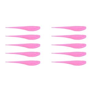 2x 5PK 5In Rapala Crush City The Jerk Soft Plastic Minnow Lures - Bubblegum UV